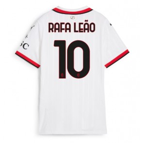 AC Milan Rafael Leao #10 Gostujuci Dres za Ženska 2024-25 Kratak Rukavima